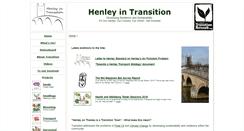 Desktop Screenshot of henley-in-transition.org.uk